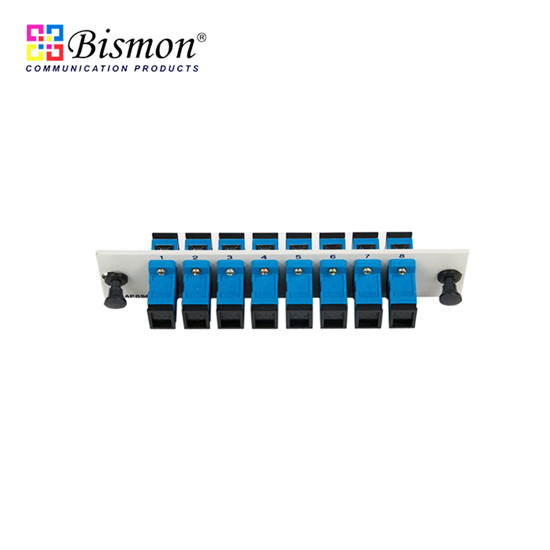 8 SC Snap-in adapter Plate Single-mode Full set